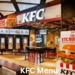 KFC Singapore fast food menu with sides drinks and meals