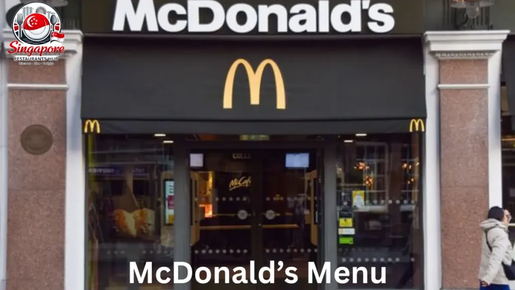 McDonald’s Menu UK