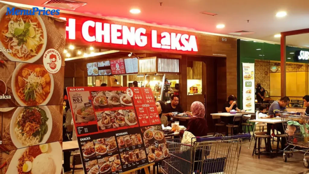 Ah Cheng Laksa Menu