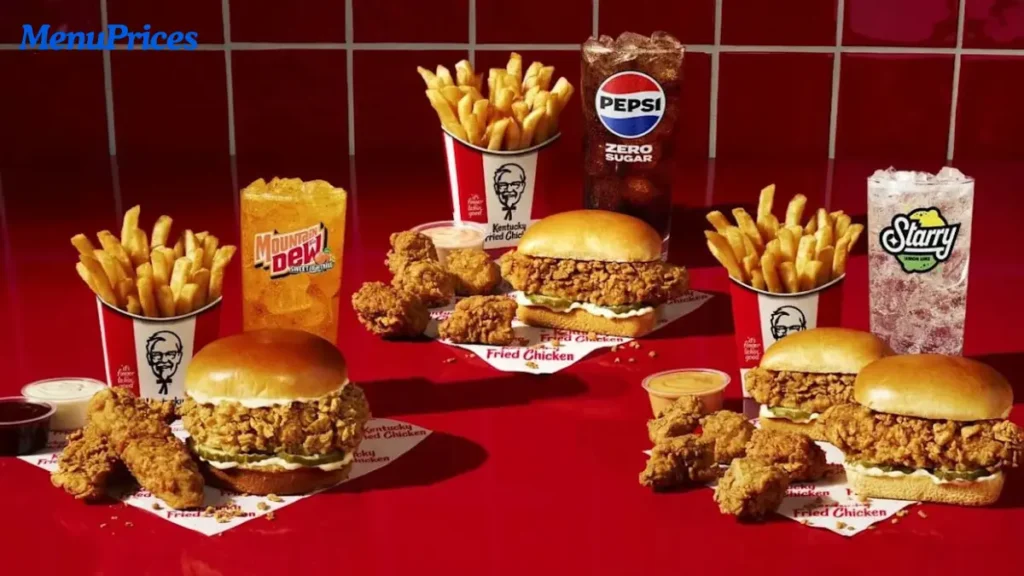 KFC Menu